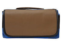 Плед для пикника Recreation, синий/черный (Р)