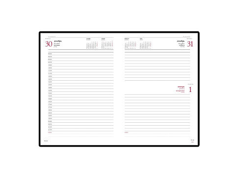 Ежедневник А5 датированный Velvet 2025, синий