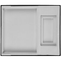 Коробка Overlap с ложементом под ежедневник и аккумулятор, ver.2, черная