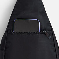 Спортивный кросс-боди рюкзак Bagventure, черный