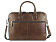 Сумка Mano Don Valentino, натуральная кожа в коричневом цвете, 41,5 х 31 х 10 см
