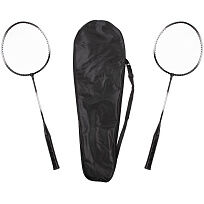 Набор для игры в бадминтон Gloucester, черно-серый