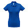Рубашка поло женская ID.001 ярко-синяя