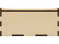 Деревянная подарочная коробка-пенал, размер L