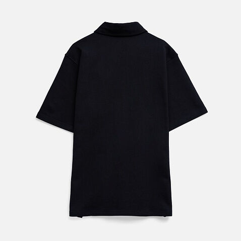 Рубашка поло унисекс Tiimi, черная