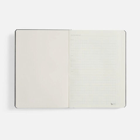 Ежедневник Urban Metal, недатированный, серый