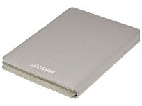 Портфолио А4 из RPET на молнии Harvey, 40 л FSC бумаги, серый