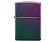 Зажигалка ZIPPO Classic с покрытием Iridescent, латунь/сталь, фиолетовая, матовая, 38x13x57 мм