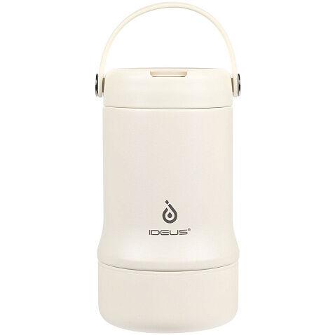 Термос для еды Tabenodo, белый (молочный)