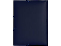 Папка формата А4 на резинке, синий