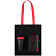 Набор Velours Bag, черный с красным