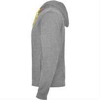 Толстовка FUJI мужская, СЕРЫЙ/ФЛУОРЕСЦЕНТНЫЙ ОРАНЖЕВЫЙ M