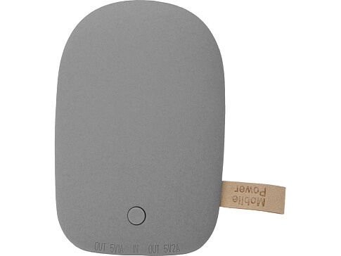 Универсальное зарядное устройство power bank в форме камня. 7800MAH. gray (Р)