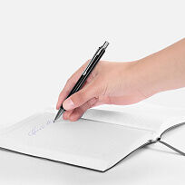 Ручка шариковая Arvent Glossy, черная