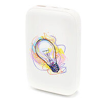 Внешний аккумулятор Galaxy QC PD с функцией быстрой зарядки, 10000 mah, белый