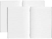 Комплект из двух блокнотов Karst формата A5 с листами из каменной бумаги, slate grey