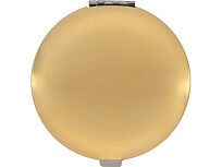 Набор Чувства: шариковая ручка, зеркало, визитница, золотистый (Р)