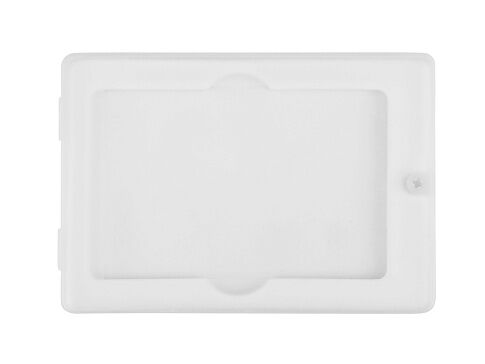 Коробка для флеш-карт Cell в шубере, белый прозрачный