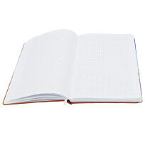 Записная книжка A5 Dziuna Театр в клетку 15,5 x 21 см