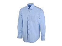 Рубашка Houston мужская с длинным рукавом, голубой