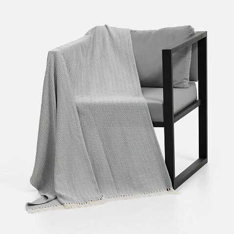 Плед Landour, серый