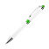 Шариковая ручка Arctic, белая/зеленая
