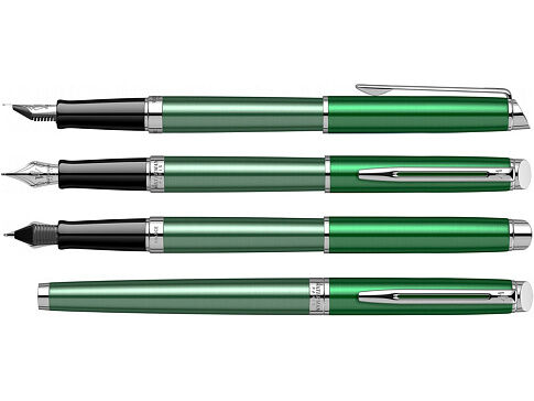 Перьевая ручка Waterman Hemisphere French riviera CHATEAU VERT в подарочной коробке