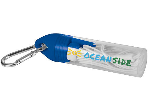 Наушники Earbuds, ярко-синий