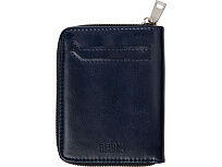 Картхолдер на молнии для 8 пластиковых карт с RFID защитой Fabrizio, синий