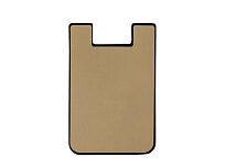 Картхолдер с креплением на телефон Gummy, черный