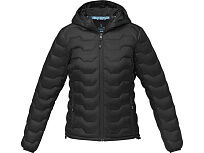 Женская утепленная куртка Petalite из материалов, переработанных по стандарту GRS - сплошной черный