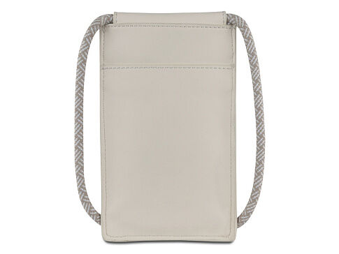 Сумка-чехол для мобильного телефона BUGATTI Almata, бежевая, полиуретан, 11x2x18 см