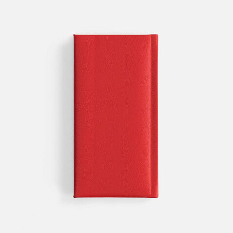 Еженедельник Baza, датированный, красный