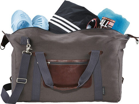 Сумка Duffel, коричнево-серый