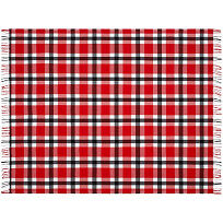 Плед «Валдай», красный