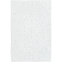 Плед Snowspot Fluffy, белый с люрексом