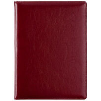 Папка адресная Signature, бордовая