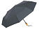 Зонт-автомат Lumet с куполом из переработанного пластика, серый