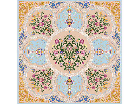 Платок Сады Востока