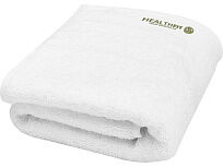 Полотенце для ванной Nora из хлопка плотностью 550 г/м2 и размером 50x100 см, белый