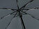 Зонт-автомат Lumet с куполом из переработанного пластика, серый