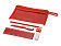Набор канцелярский Хелла, красный
