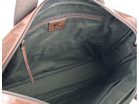 Сумка Mano Don Luca, натуральная кожа в коньячном цвете, 37 х 27 х 6 см