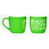 Керамическая кружка Viana, зеленая