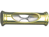 Набор: часы песочные, нож для бумаг, ручка шариковая, брелок-термометр Клипер