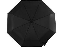 Зонт Picau из переработанного пластика в сумочке, черный