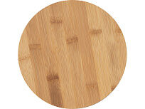 Салатник Bowl с бамбуковой крышкой, бежевый