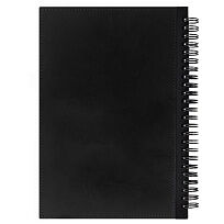 Ежедневник Notera Maxi, недатированный, черный
