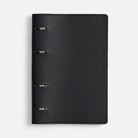 Ежедневник inStream, недатированный, черный