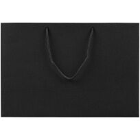 Пакет бумажный Ample Thin M, черный